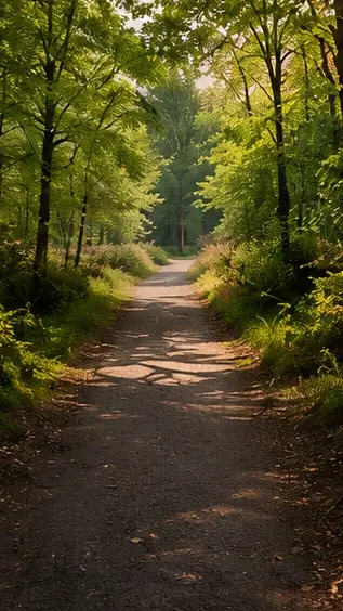 Midden in het groen